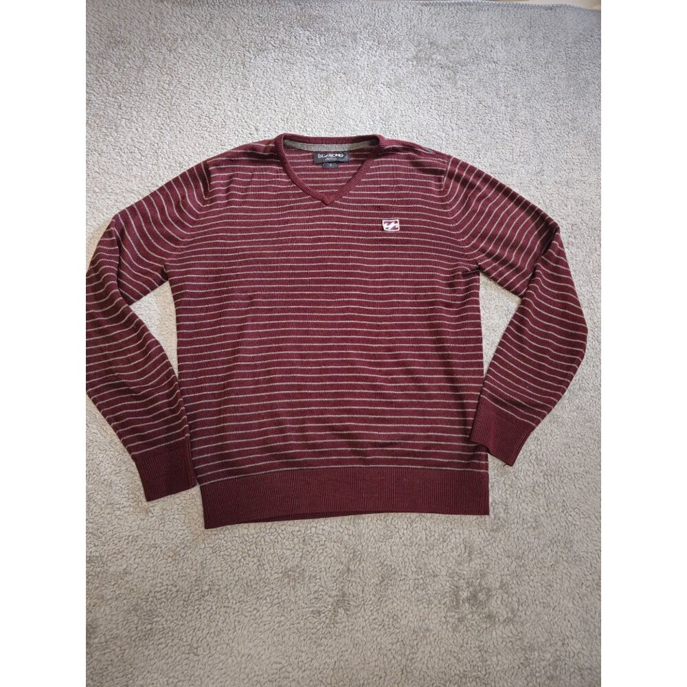 Billabong Men's Striped Sweater, Size Small
